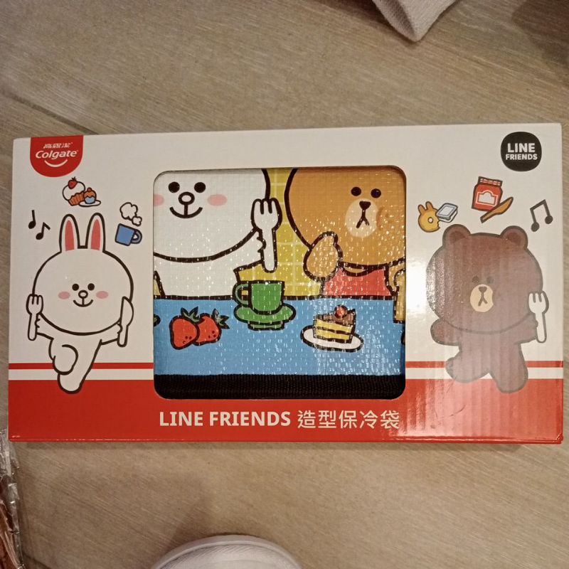 高露潔 line friends 造型保冷袋