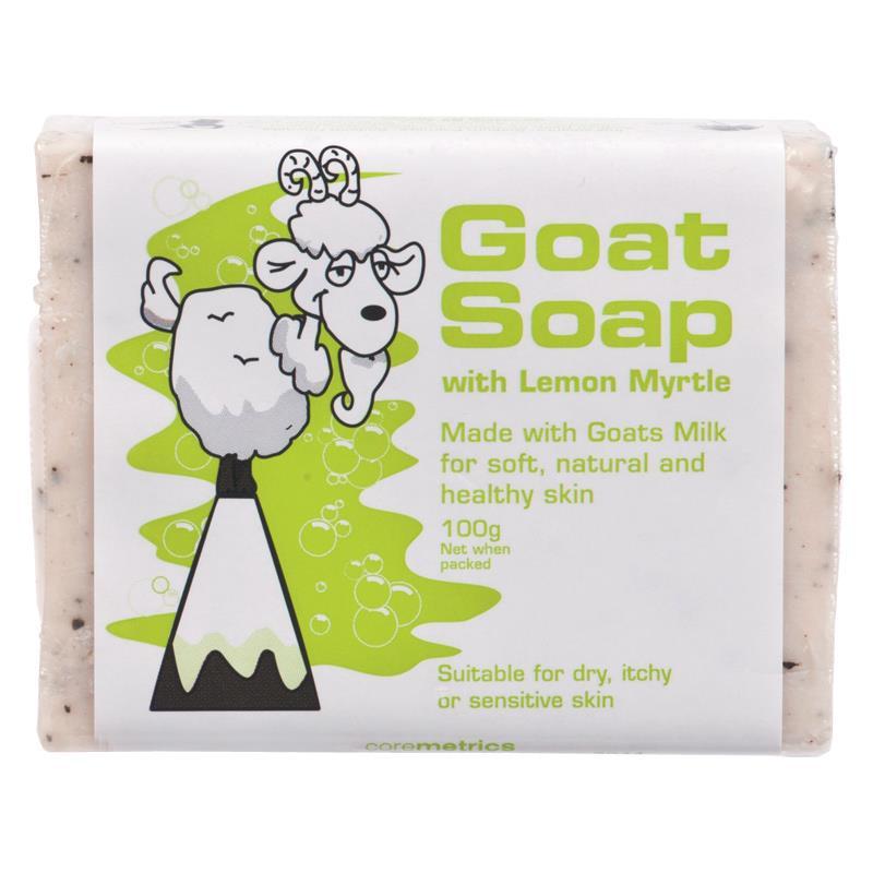 🎐黃小姐的異想世界🎐A4-The Goat澳洲山羊奶皂 檸檬香桃木口味 100g