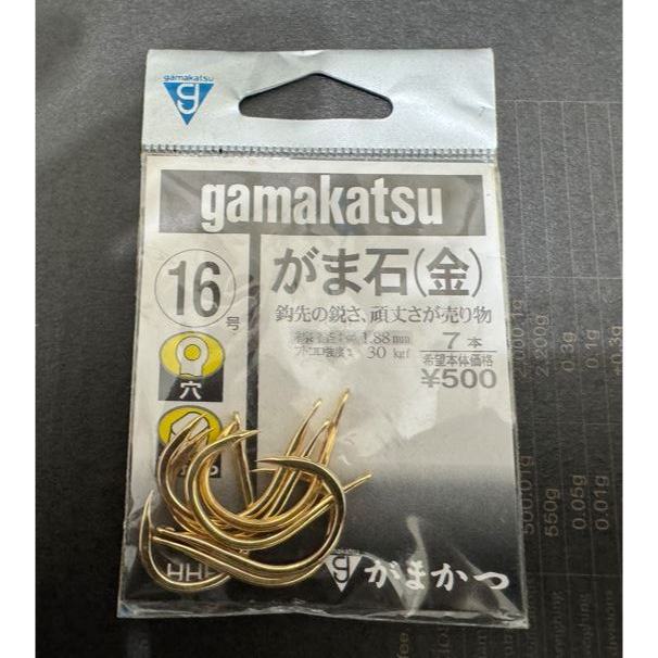 gamakatsu がまかつ 石鯛鉤 -がま石-16号