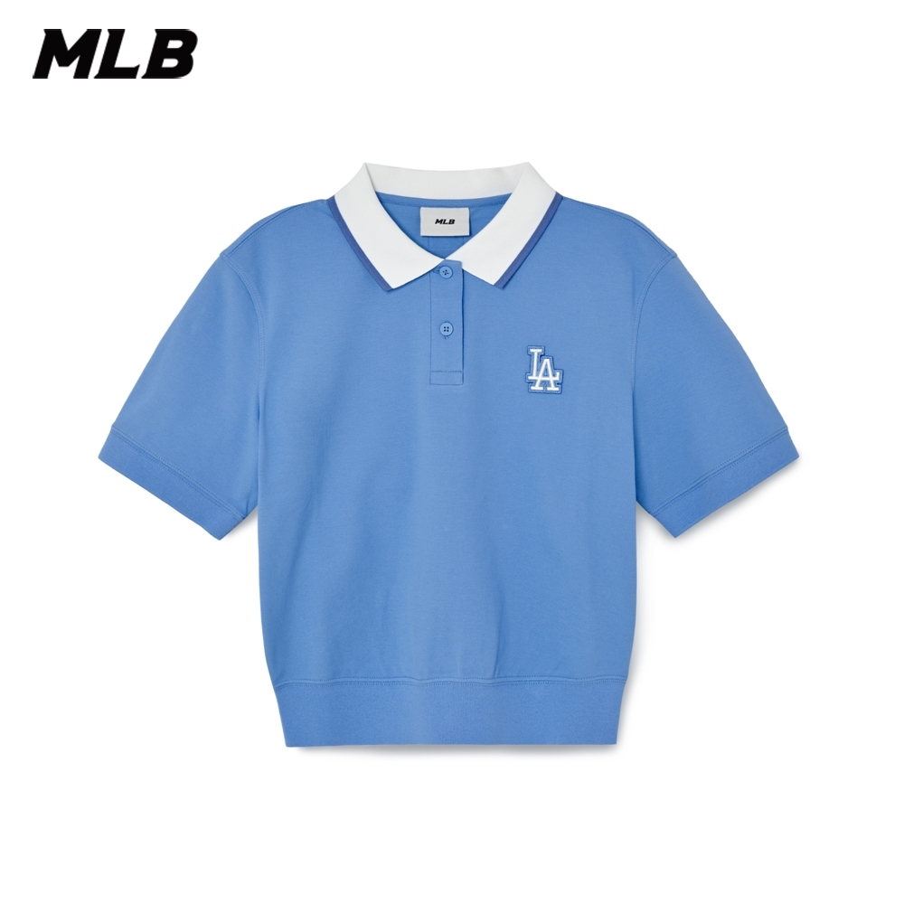 MLB 女版短版Polo衫 洛杉磯道奇隊 (3FPQB0333-07SBS)【官方旗艦店】