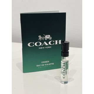 COACH 蔻馳 Green 時尚都會 男性 淡香水 香水 針管 試管 噴霧 2ml