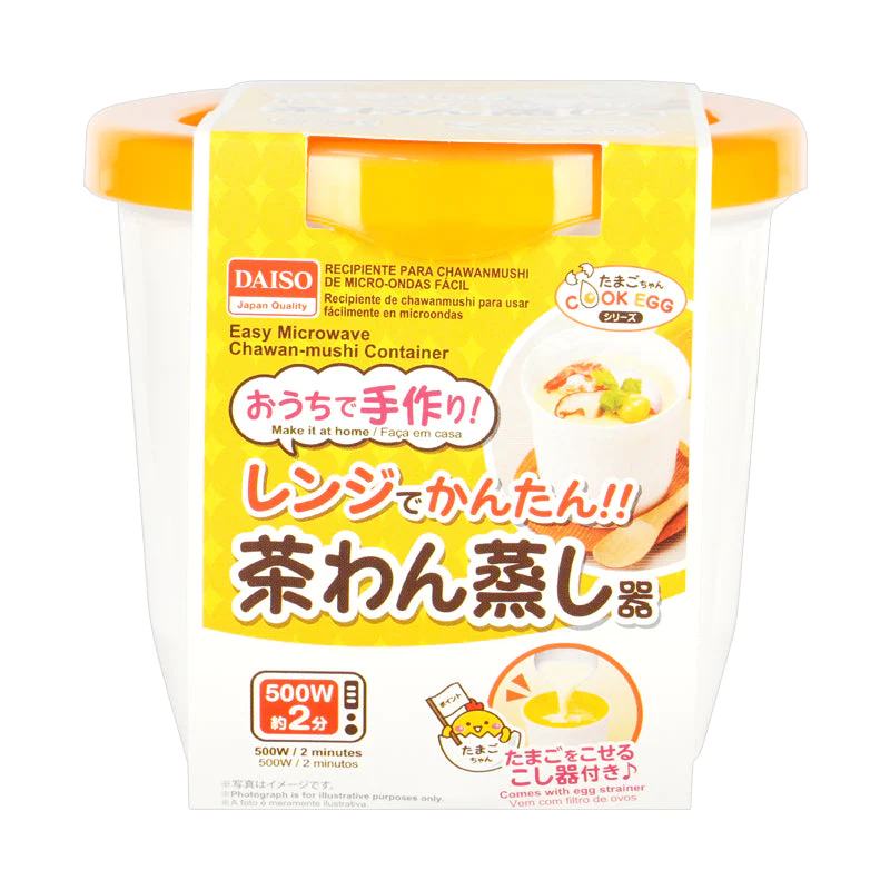 ✔現貨🍯 日本正品 日本製💖 簡易 微波爐 茶碗蒸容器 茶碗蒸製作 蛋料理【DJ-H5168】