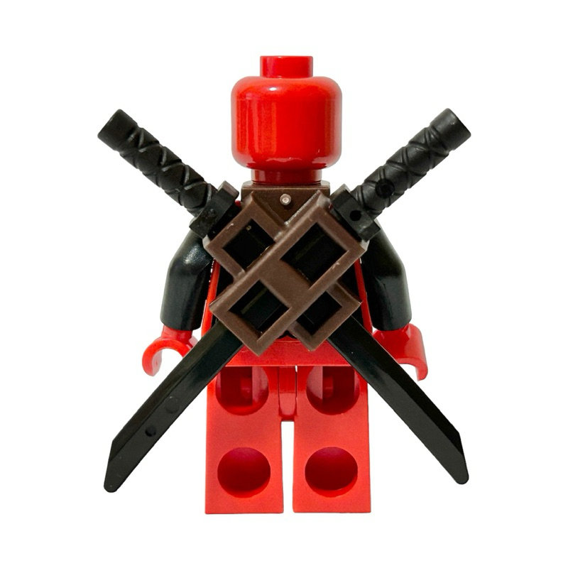LEGO 樂高 88290 深棕色 忍者雙刀背架 全新品,參考 忍者 死侍 日本 武士刀 刀 6866 Scabbard