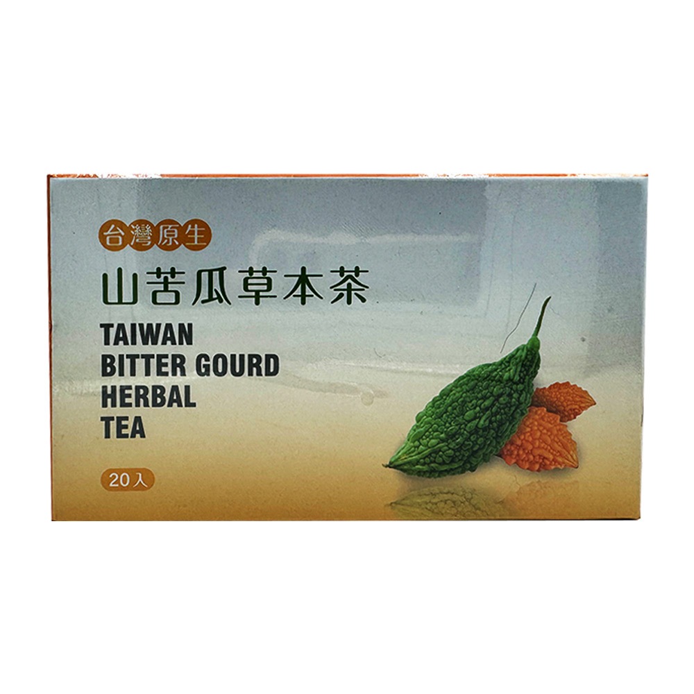 大雪山農場 台灣原生種 山苦瓜茶X1盒(3gX20包/盒) 草本茶