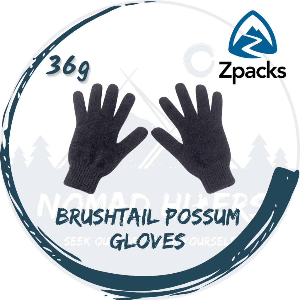 【游牧行族】*現貨*Zpacks Brushtail Possum Gloves 刷尾負鼠羊毛手套 36g 可觸控