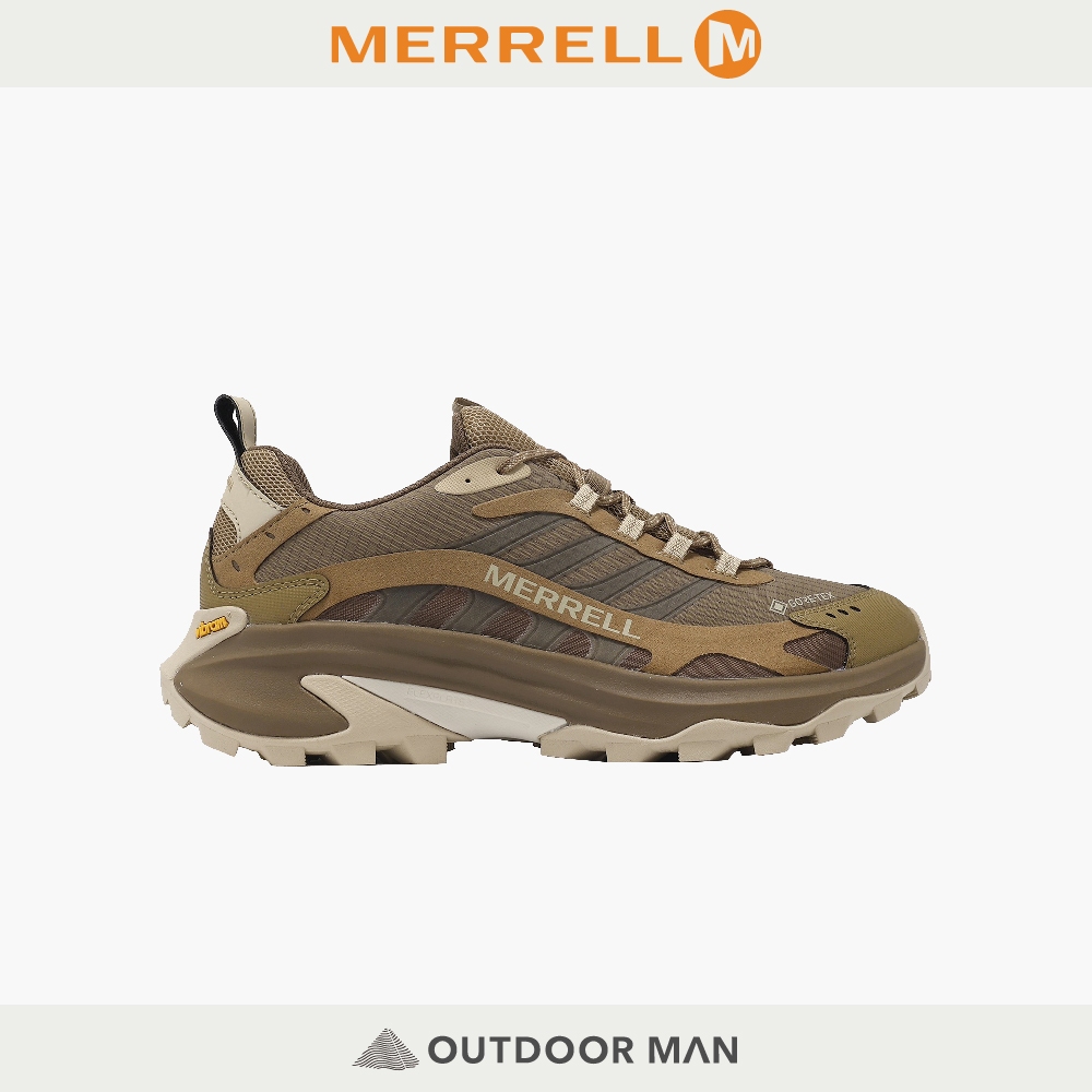 [Merrell] 男款 Moab Speed 2 GTX 健行鞋 奶茶棕 (ML037517)