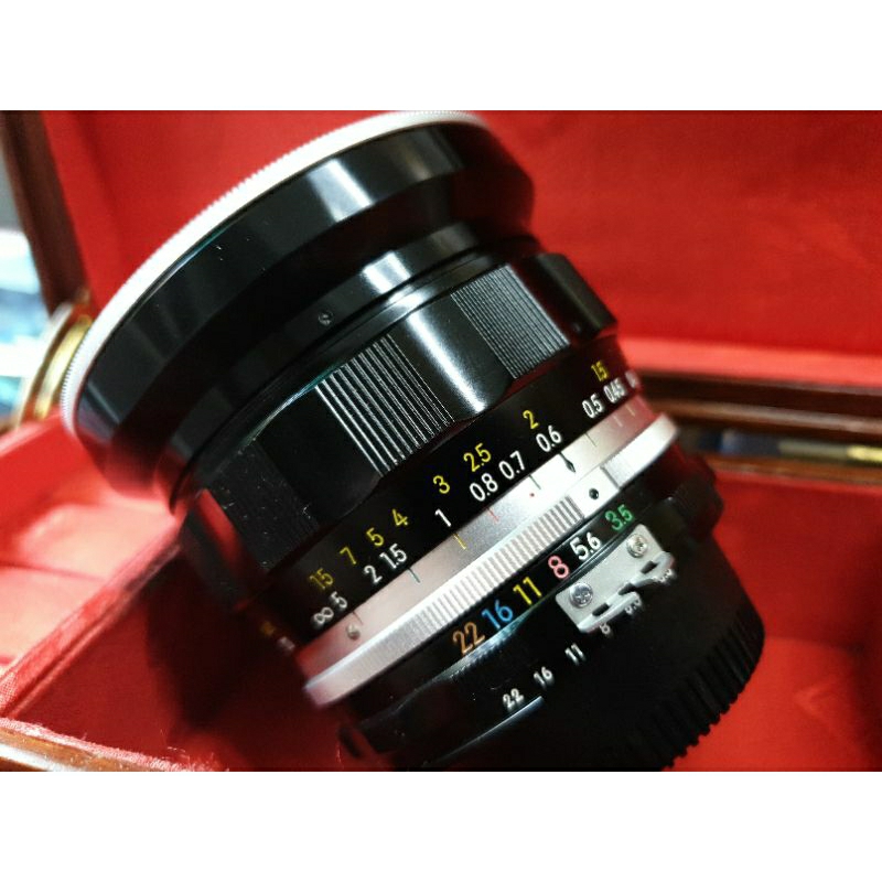 💯💜💚Nikon Nikkor-UD Auto 20mm F3.5 經典“夢超廣角”手動鏡“近全新品”（附Aid環）
