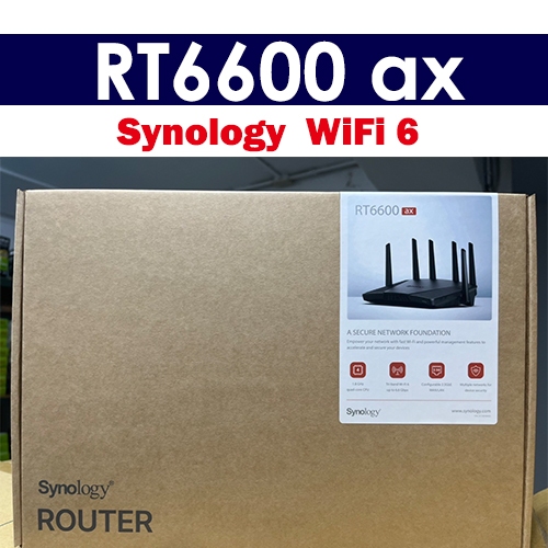 【全新,含稅可開統編】Synology群暉 RT6600ax 三頻 Wi-Fi 6 Router 路由器