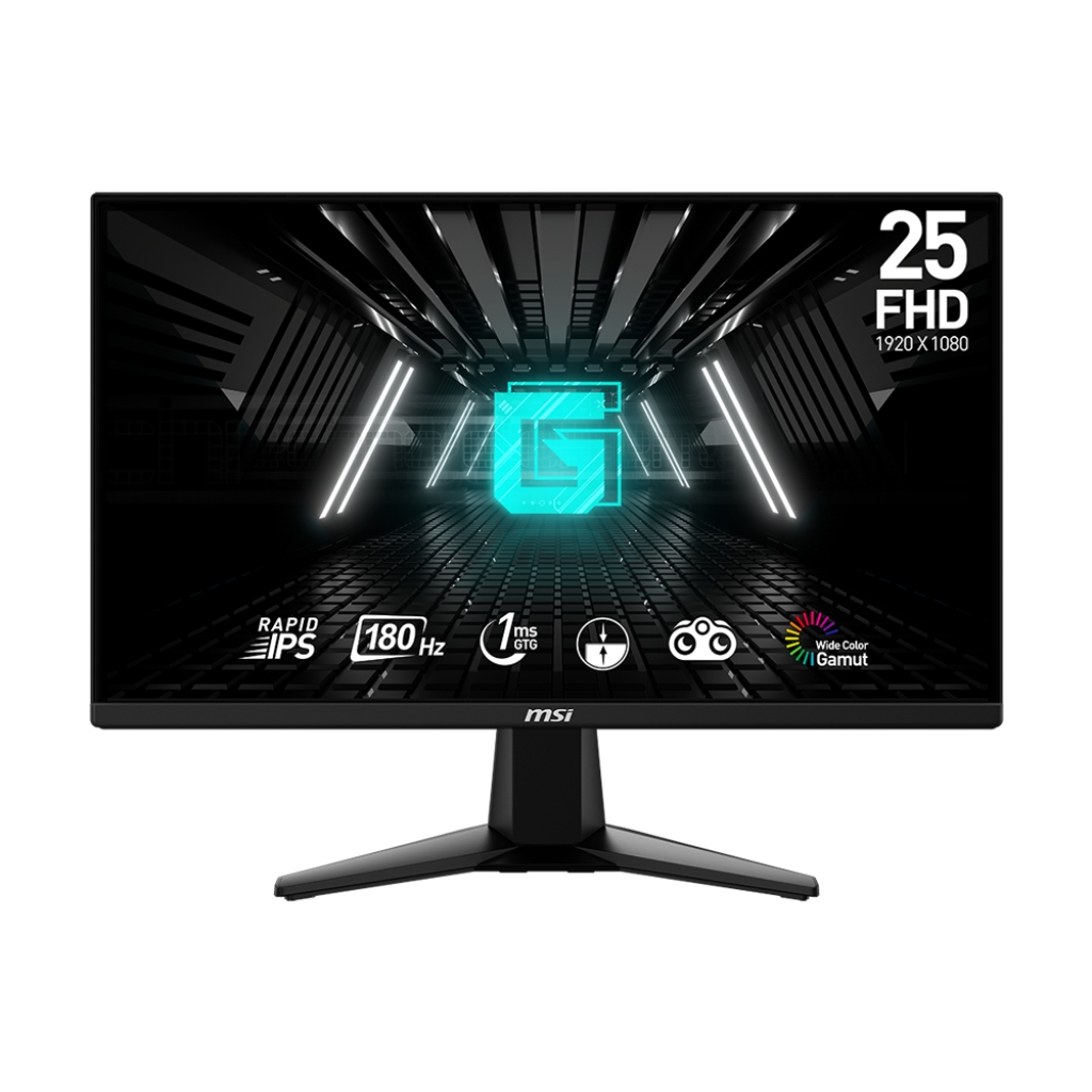 MSI微星 G255F 24.5吋 螢幕 IPS 180Hz 1ms 夜視黑平衡 液晶螢幕