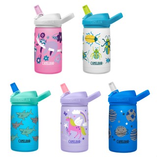 美國 CAMELBAK eddy+ 兒童吸管保冰溫水瓶 350ML(多款可選)【麗兒采家】