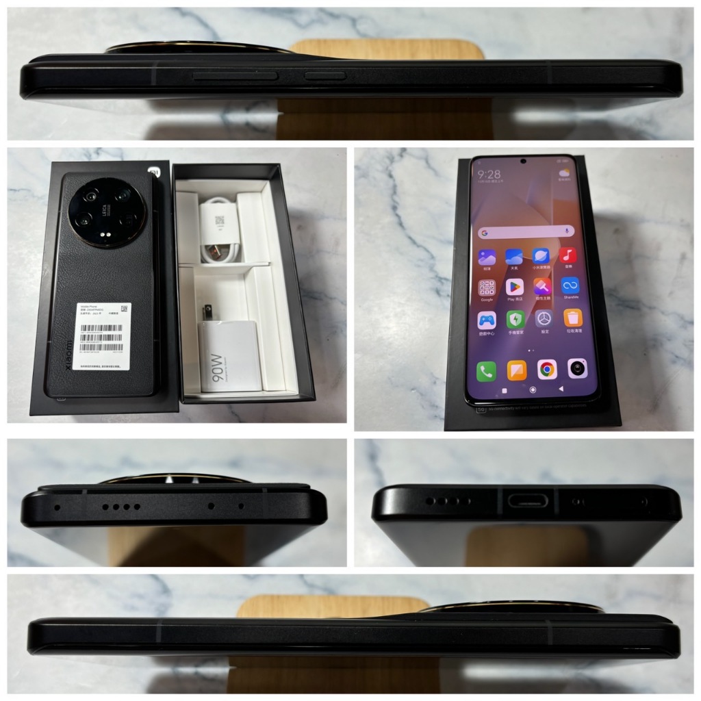 懇得機通訊 二手機 小米 Xiaomi 13 Ultra 12G+512G 6.73吋 黑色 保內【歡迎舊機交換】209