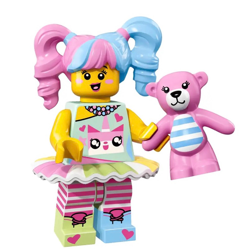 🔮正版開發票【歡樂堡】20號 粉紅泡泡女孩+小熊 樂高旋風忍者電影人偶包 LEGO 71019