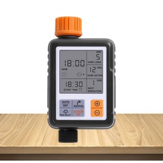 nadster 液晶款 電磁閥 自動灑水定時器 電子控水器 自動灌溉 電子定時器 定時灌溉 噴灌-85950