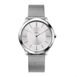 【For You】當天寄出 I Calvin Klein - 簡約銀色系米蘭錶帶男錶/女錶 41mm K3M21126