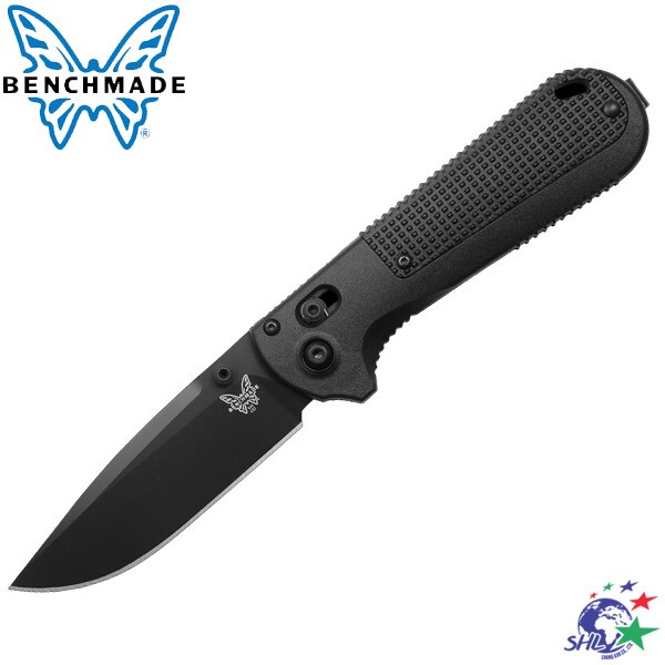 Benchmade REDOUBT黑Grivory柄黑平刃折刀(CPM-D2鋼 ) / 430BK-02 詮國