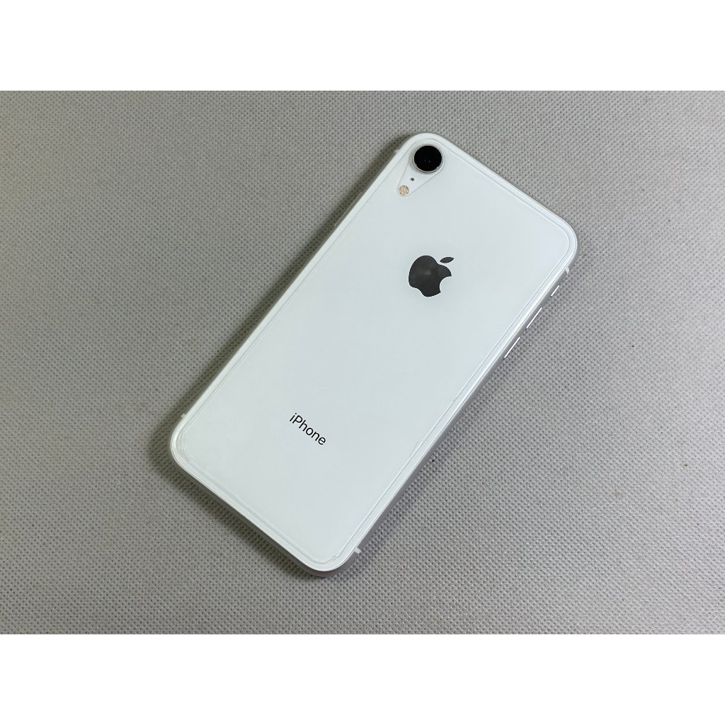 Apple IPhone XR 64G蘋果手機 二手白色 4G手機 6.1吋