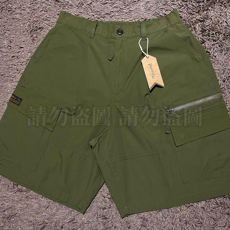 [全新 軍綠M號] Persevere psvr Ripstop Cargo Shorts t.t.g 短褲 工裝褲