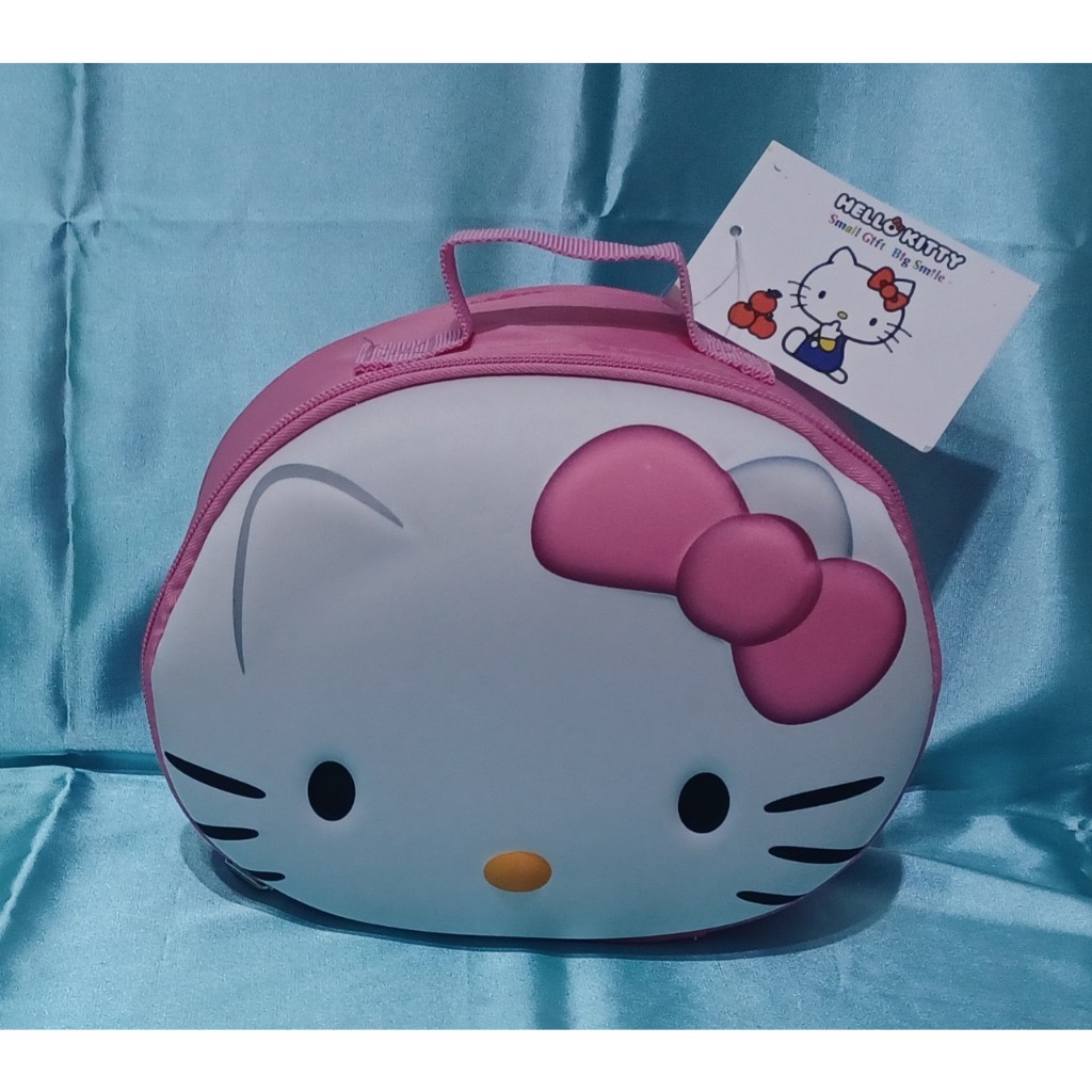 Hello Kitty 凱蒂貓 手提化妝包收納盒 三麗鷗