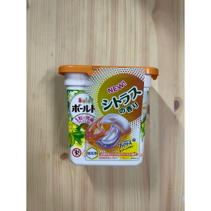 日本 P&amp;G ARIEL 柑橘4D洗衣球