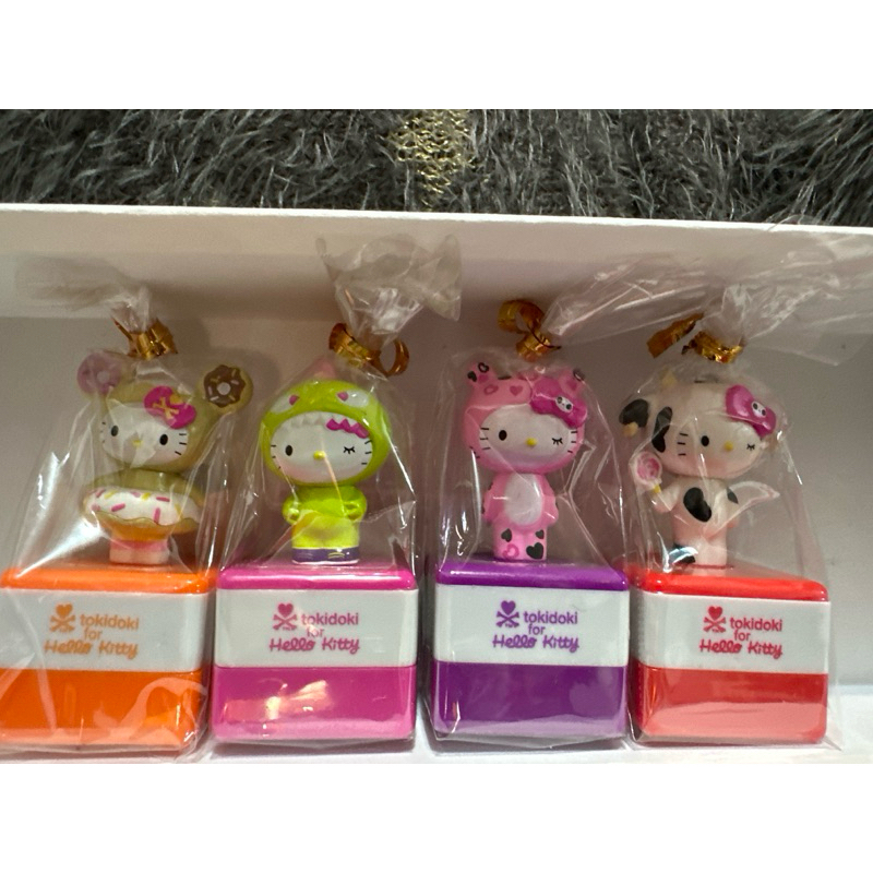 日本三麗鷗 tokidoki  Sanrio 凱蒂貓 HELLO KITTY 公仔 印章