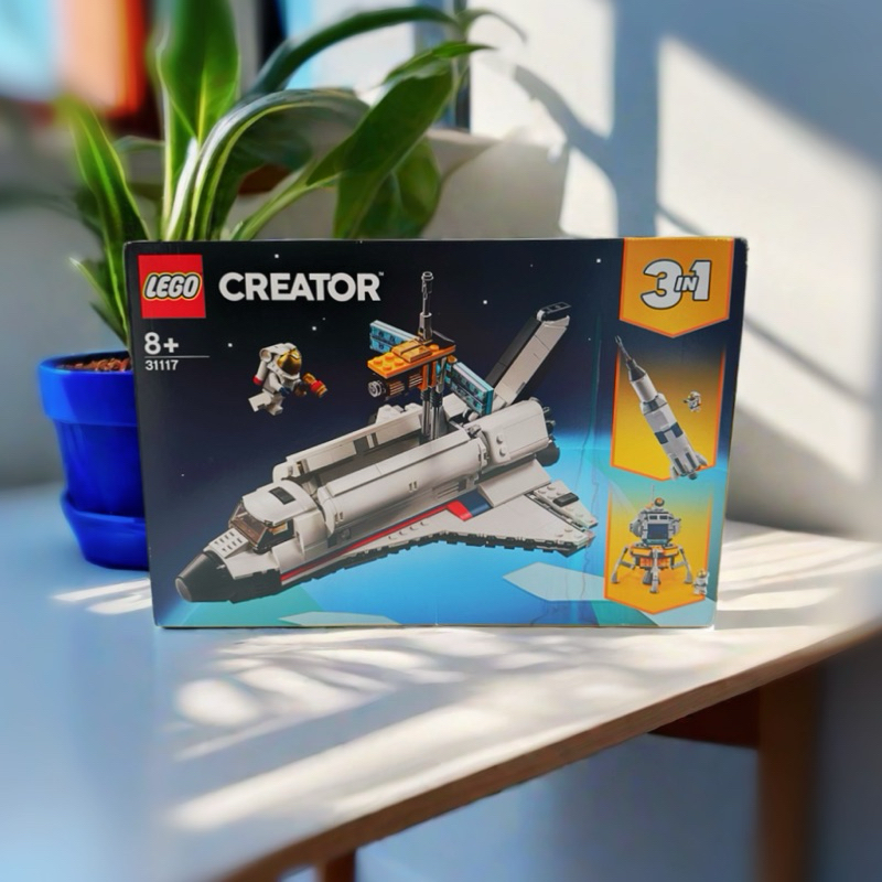 【樂高LEGO】輕微盒損 太空梭歷險31117 創意百變3 合 1  積木玩具