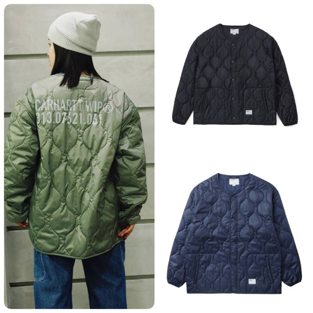 <日青> 限時換季優惠 全新現貨 Carhartt WIP Mack liner 軍事白標無領外套