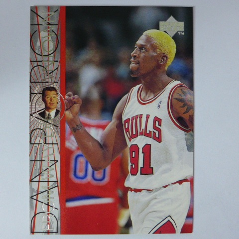 ~Dennis Rodman/小蟲.羅德曼/名人堂/壞小孩/籃板王~1997年UD.NBA籃球卡