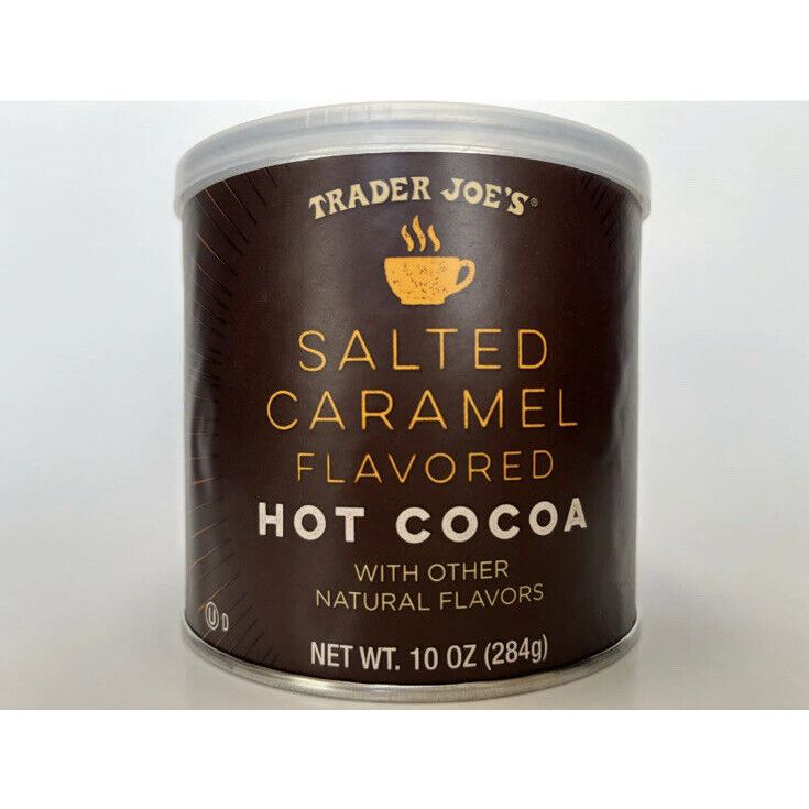 台灣現貨 Trader Joe's Hot Cocoa 季節限量海鹽焦糖熱可可粉 284g 巧克力粉