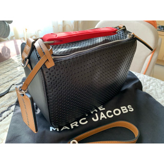 全新黑色marc jacobs枕頭包相機包斜揹包可手提
