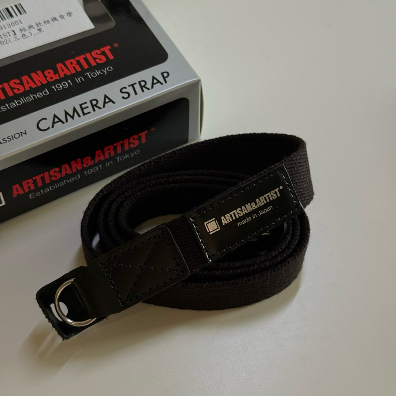 [二手]ARTISAN &amp; ARTIST 經典款相機背帶 ACAM-102 黑色