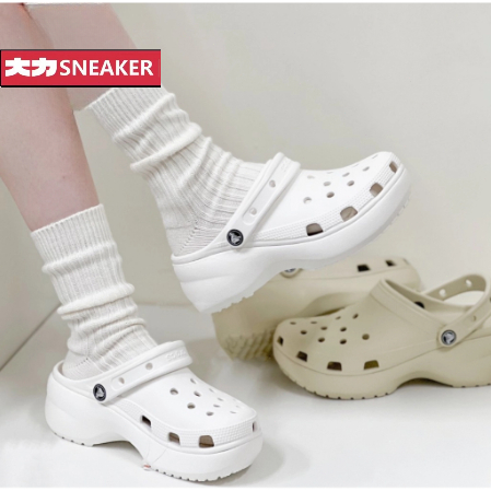 JP連線🔥crocs classic platform clogs 雲朵鞋 洞洞鞋 增高 厚底 防水 女鞋 206750