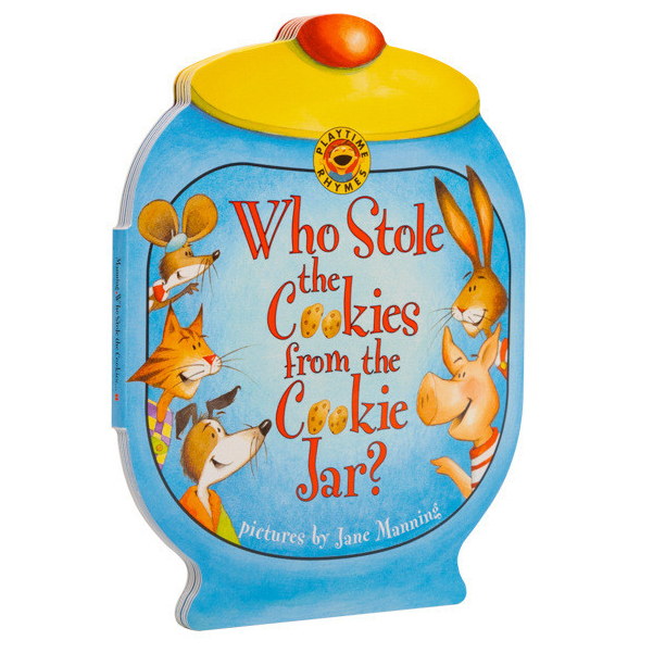 Who Stole the Cookies from the Cookie Jar? 英文原版 點讀版毛毛蟲點讀筆