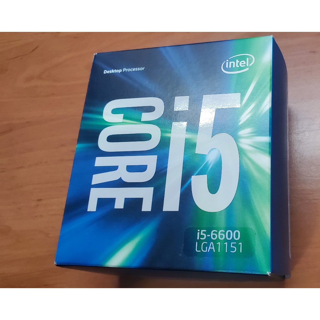 [二手3C]Intel I5-6600 CPU 完整盒裝 LGA1151