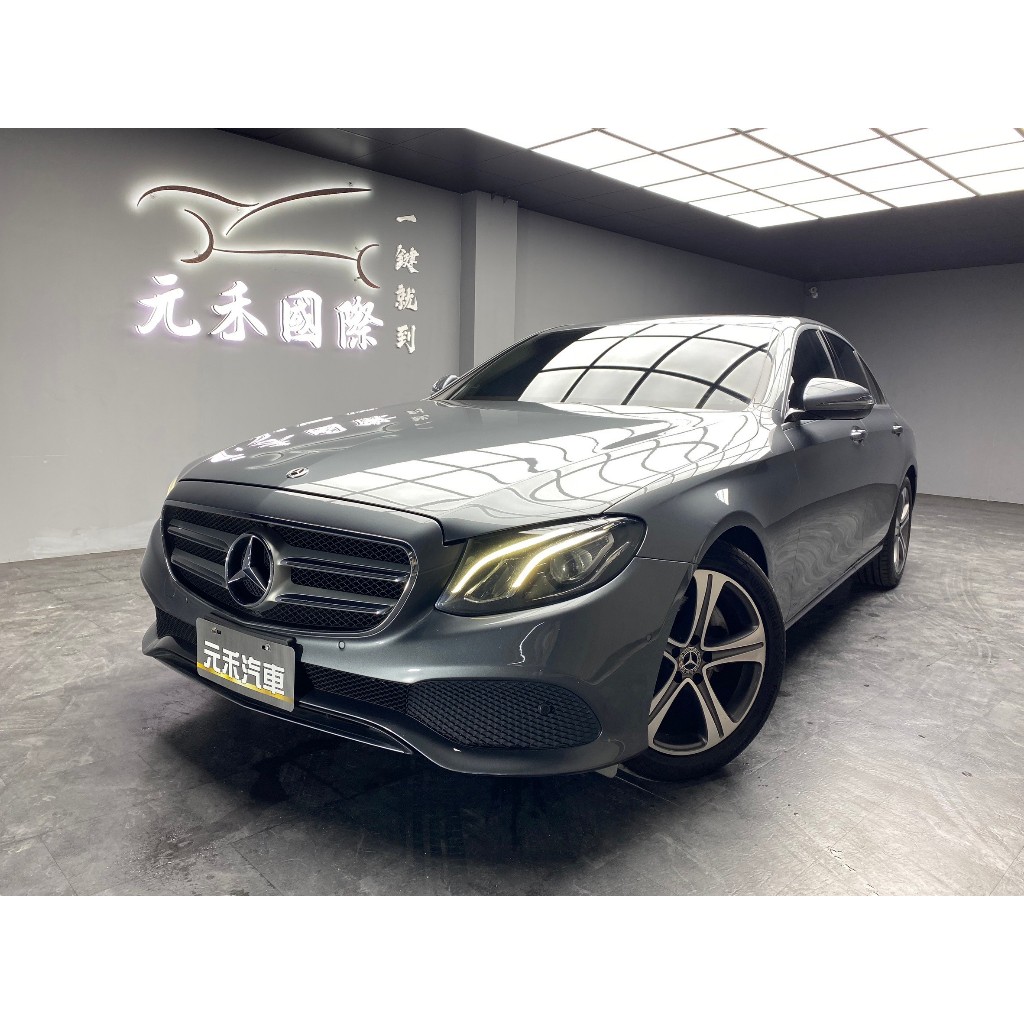 中古車 二手車【元禾阿龍店長】2018 Benz賓士 E200 LUX豪華版 64色氣氛燈/車道偏移❗️認證車無泡水事故