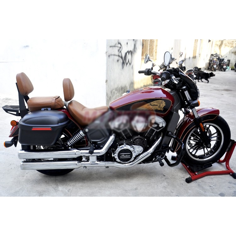 Scout bobber機車置物箱 適用於 印第安 scout bobber改裝機車側箱 indian scout