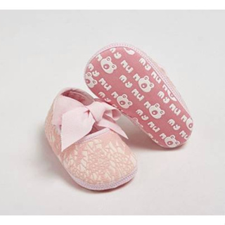 麗嬰房 my nuno 布底嬰兒鞋 (11.5cm) 粉色