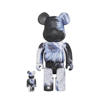 bearbrick 富士山衛星圖 庫柏力克熊 潮流公仔 100%+400%【Fashion SPLY】