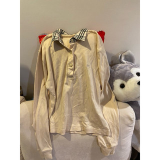 二手 BURBERRY女 長袖 上衣S號