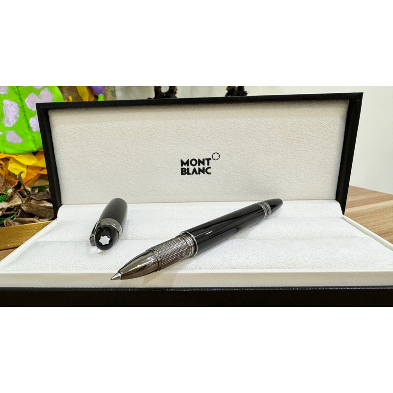 二手 Mont Blanc 萬寶龍 StarWalker 透明色 漂浮系列 鋼珠筆