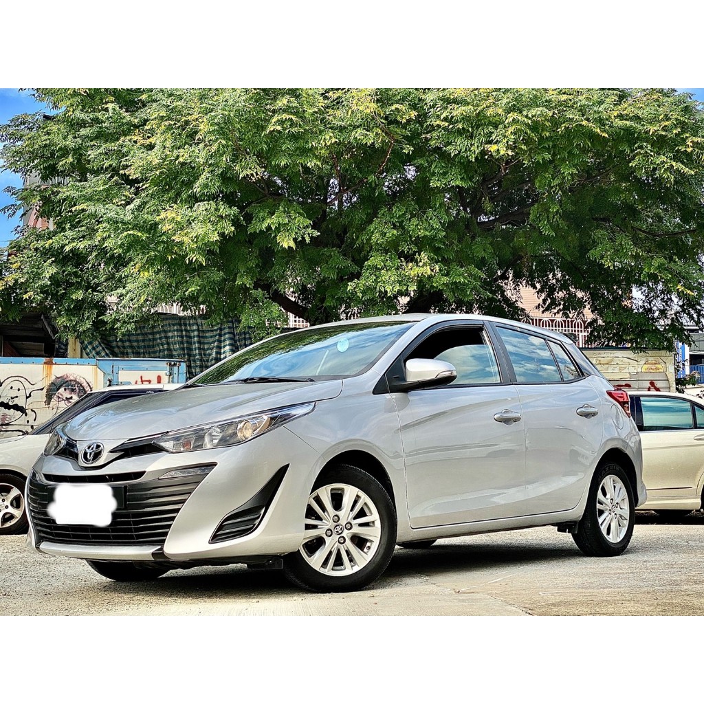 2018 Toyota yaris 1.5 銀#強力過件99%、#可全額貸、#超額貸、#車換車結清