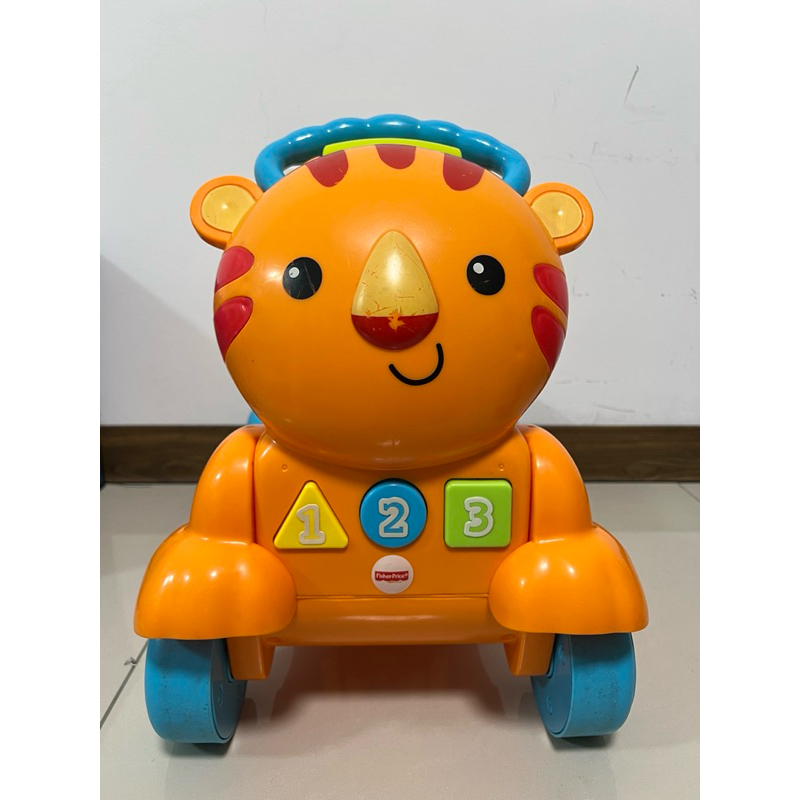 ［二手］Fisher-Price 費雪 老虎造型兩用學步車