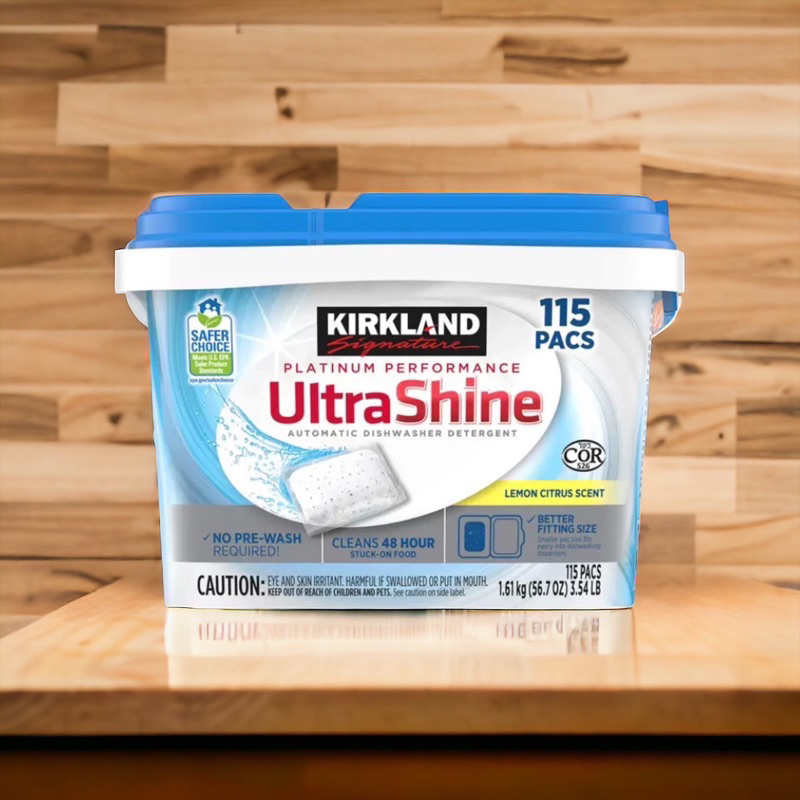 🐖代購現貨COSTCO 好市多Kirkland Signature 科克蘭檸檬香洗碗機專用清潔洗碗錠115入