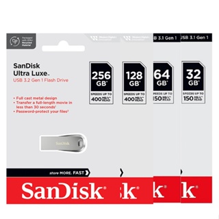 SanDisk CZ74 32G 64G 128G 256G Ultra Luxe USB 3.2 隨身碟