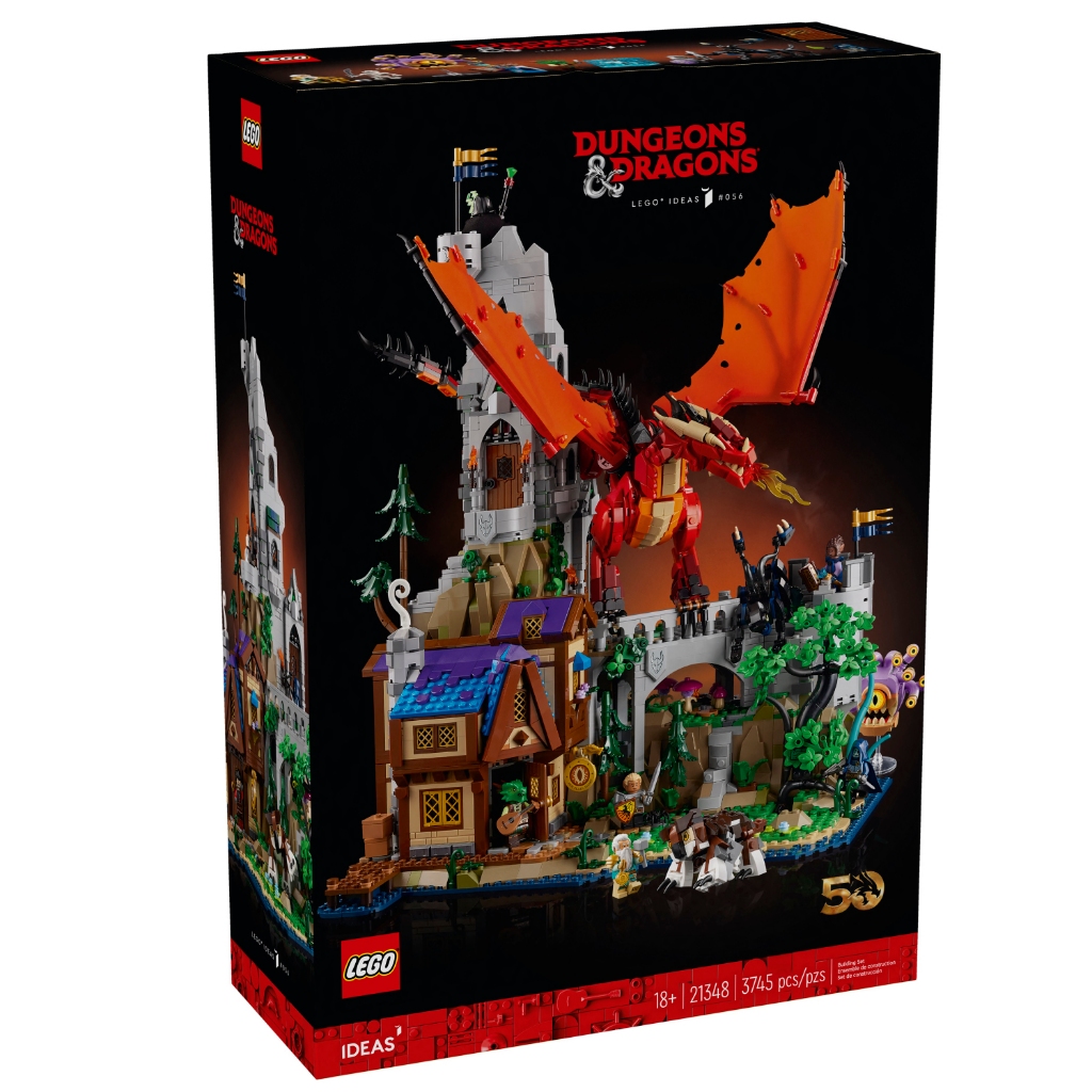 LEGO IDEAS Series 21348 龍與地下城 D&amp;D dungeons and dragons