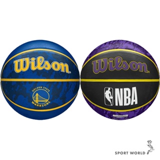 Spalding 籃球 NBA隊徽 7號球 勇士隊/湖人隊【運動世界】WTB1500XBGOL/WTB1500XBLAL