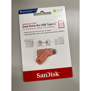 SanDisk Ultra Go USB Type-C 雙用隨身碟 256G