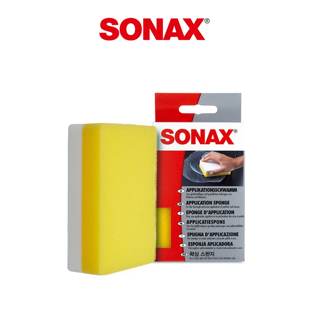 SONAX 鍍膜海綿 極致鍍膜適用 鍍膜專用 操作工具 德國原裝 台灣總代理