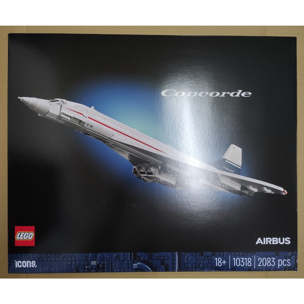 LEGO 協和號 Concorde 10318 全新未拆 雙北面交