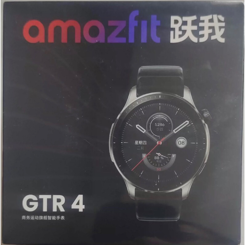 全新 GTR4銀翼黑 amazfit (陸版）