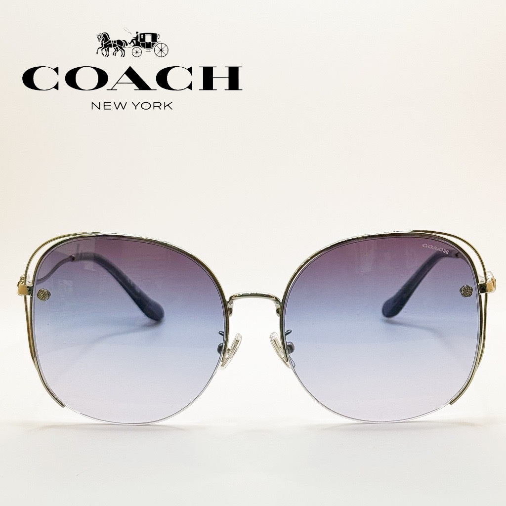 【COACH】HC7145BD｜典雅方框太陽眼  墨鏡